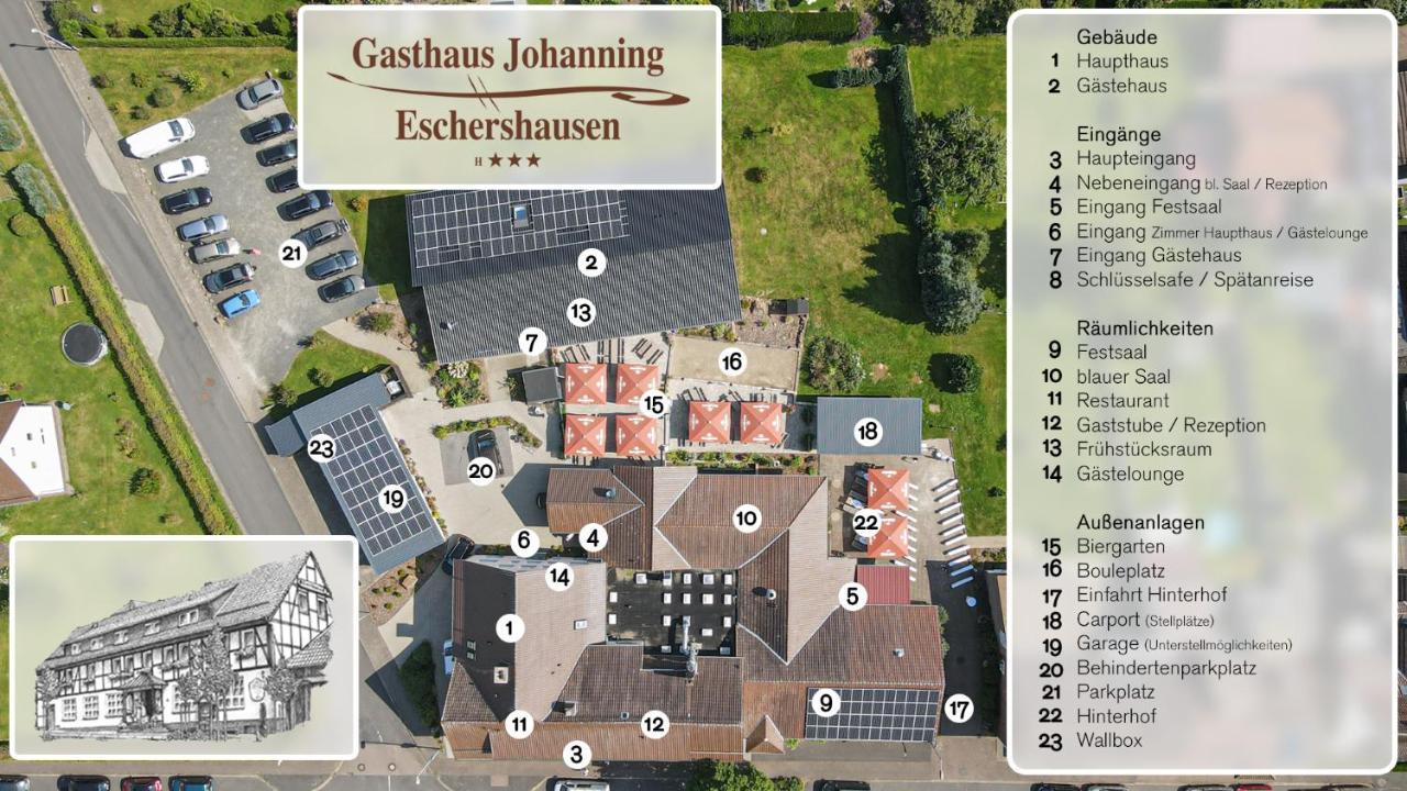 Gasthaus Johanning Ek Uslar Exteriér fotografie
